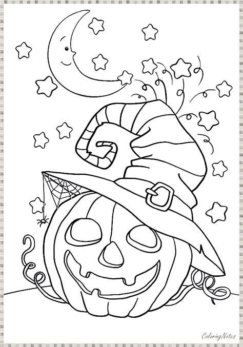 Halloween Colouring Pages Free Printable