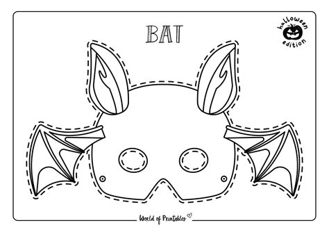 Halloween Mask Printable