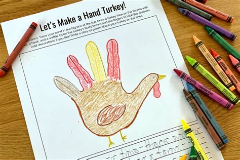 Hand Turkey Template