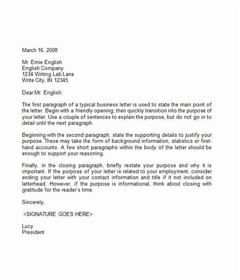 Hand delivering a formal letter
