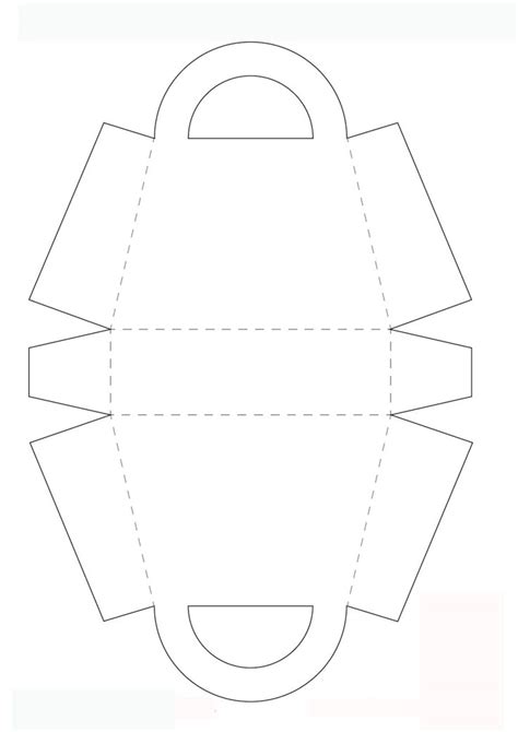 Handbag Paper Template
