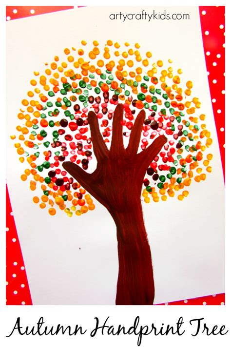 Handprint Tree Template
