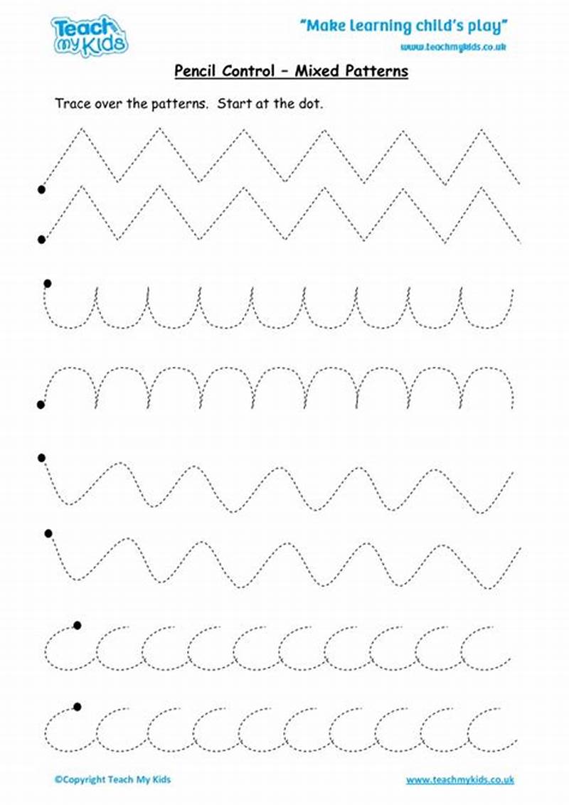 Handwriting Patterns Printable