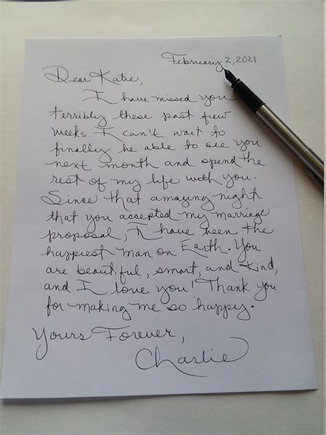Handwritten Letter