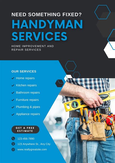 Handyman Flyer Template