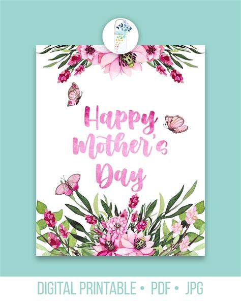Happy Mother's Day Printable