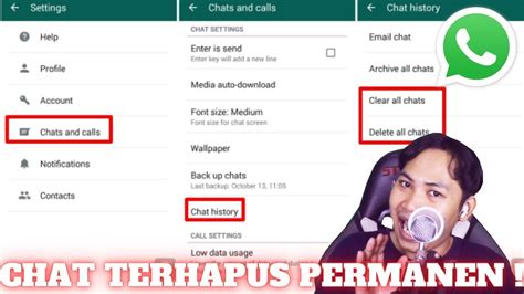 Hapus Chat