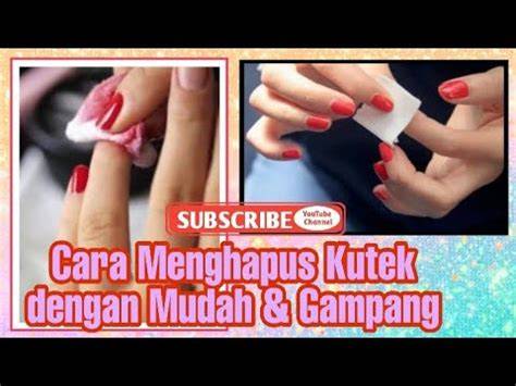 Hapus Kuteks