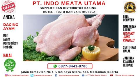 Harga Daging Ayam dan Sapi