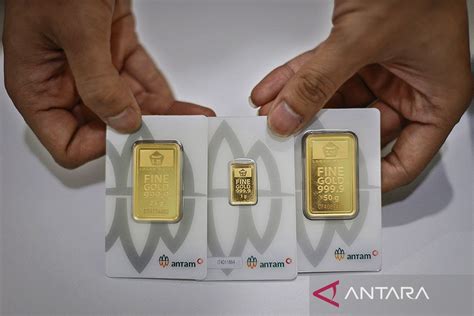 Harga Emas Antam Meroket