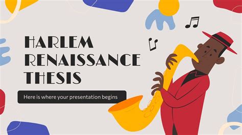 Harlem Renaissance Slides Template