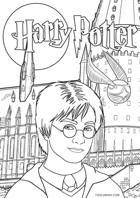 Harry Potter Colouring Pages Printable