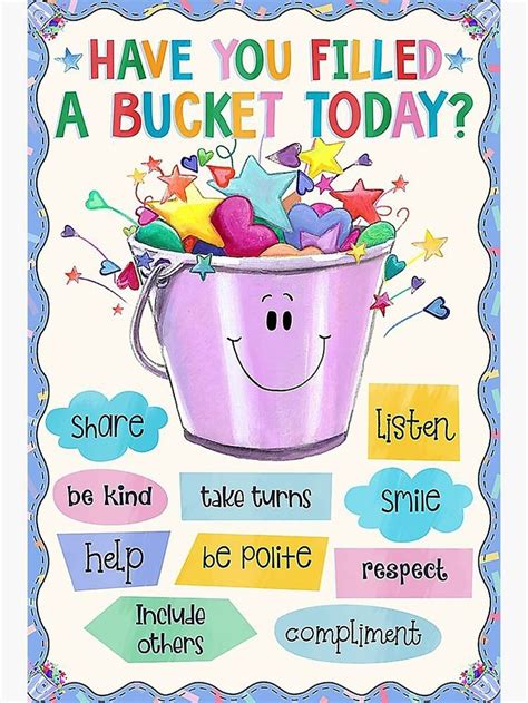 Have You Filled A Bucket Today Printable Book