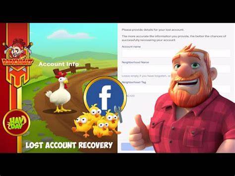 Hay Day Facebook Account Recovery