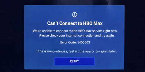 Understanding What Hbomax Error Code 1400503 Actually Means