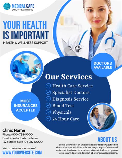 Health Flyer Template