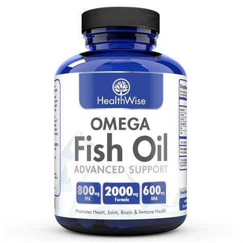 HealthWise Omega Fish Oil benefits