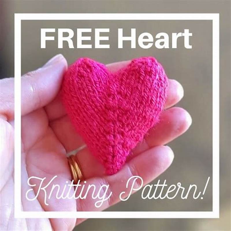 Heart Pattern For Knitting