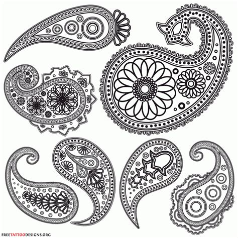 Henna Stencils Printable