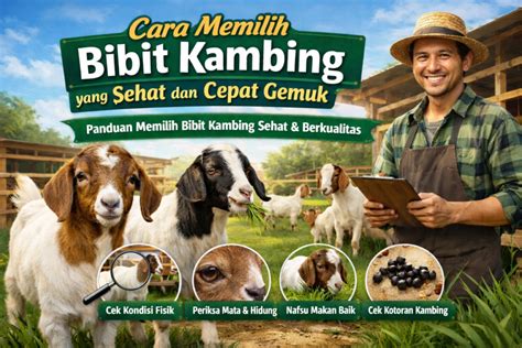 Hewan kambing sehat