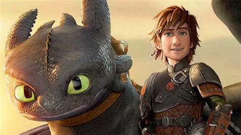 Hiccup dan Toothless How to Train Your Dragon