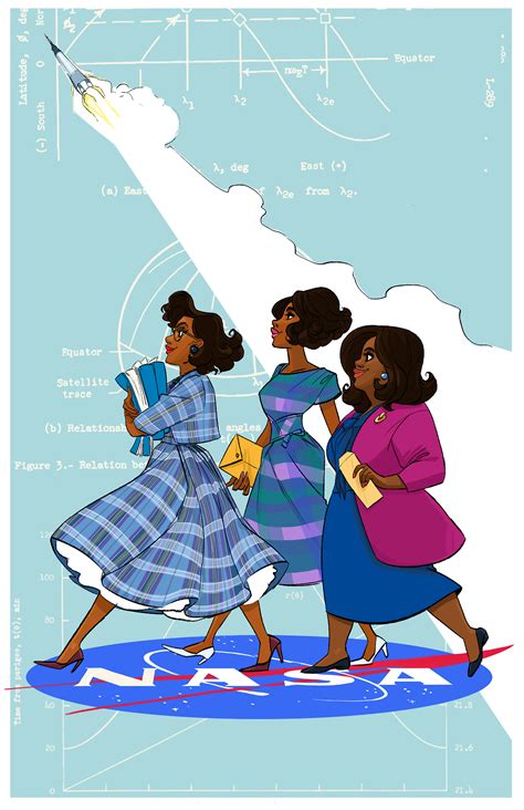 Hidden Figures Drawings