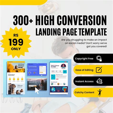 High Conversion Landing Page Template