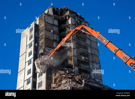 High Reach Excavators for Skyscraper Demolition