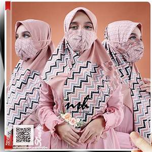 Hijab Segi Empat Masker Kacamata Lebaran