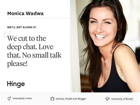 Hinge Profile Template