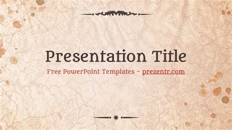 History Powerpoint Template