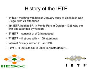 Sejarah IETF
