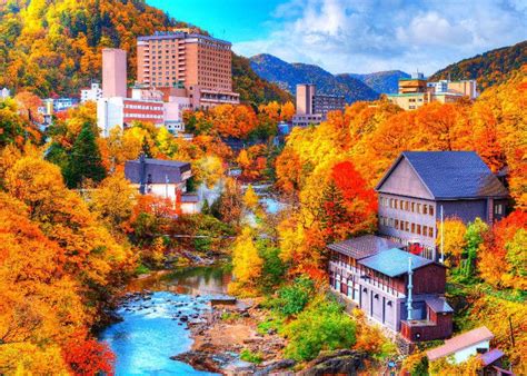 Hokkaido, Jepang Foliage Terbaik