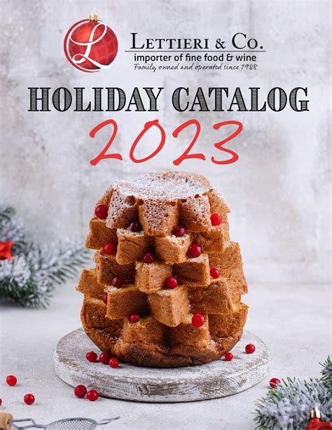 Holiday Food Catalogs