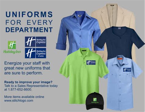 Holiday Inn Express Uniform Catalog