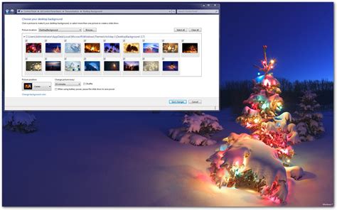 Holiday Lights Themepack