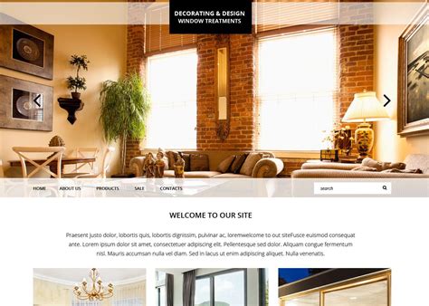 Home Decor Website Template