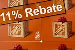 Home Depot 11% Rebate