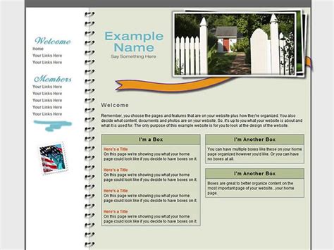 Homeowner Association Website Templates