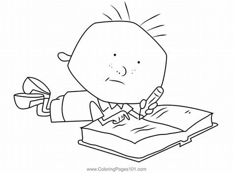 Homework Coloring Pages