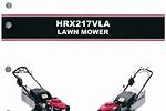 Honda Lawn Mower Maintenance Instruction