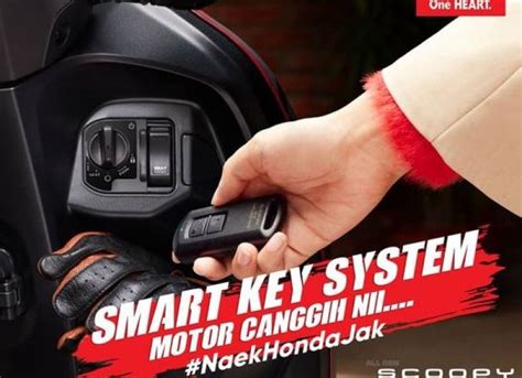 Honda Scoopy Smart Key System