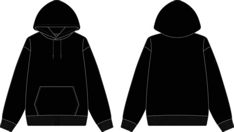 Hoodie Png Template