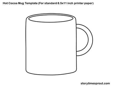 Hot Chocolate Mug Template