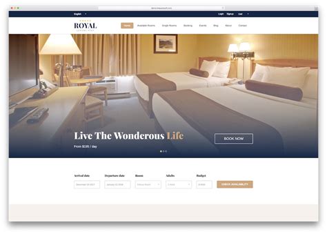 Hotel Booking Template