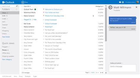 Hotmail inbox