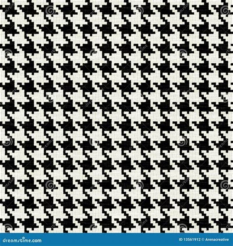 Hounds Tooth Pattern