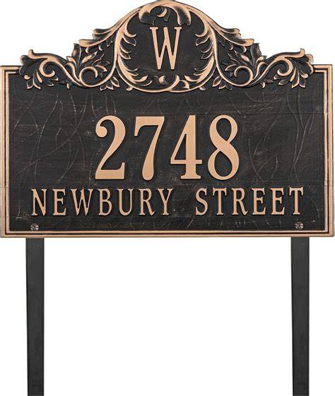 House address sign