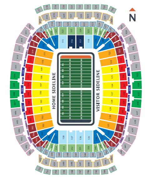 Houston Stadium Seating Chart