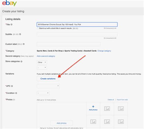 How Do You Use Catalog On Ebay